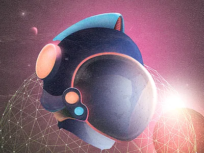 Space Chick colors gradients space totushi