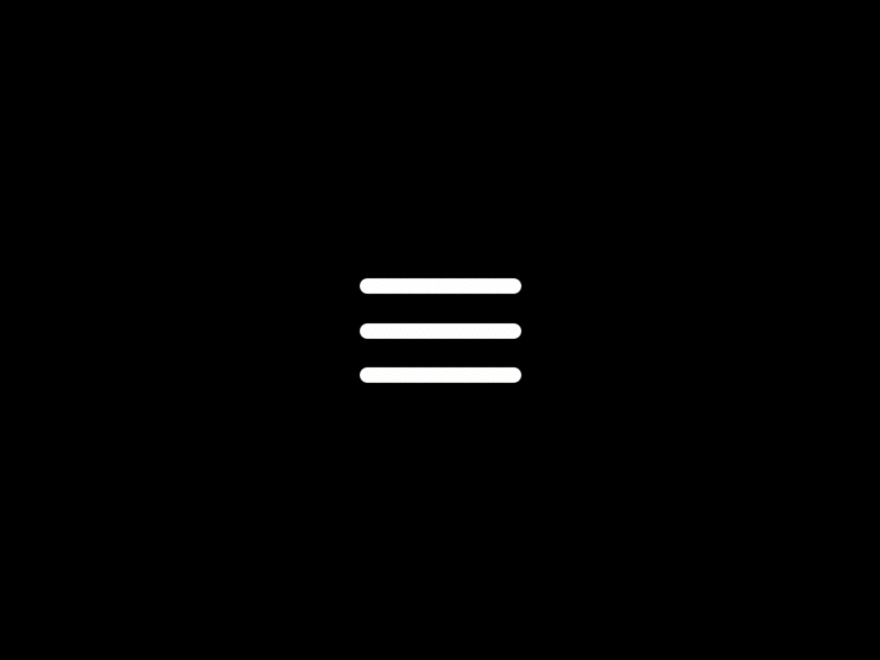 Menu icon animation Vol. 1 animation close hamburger icon interaction ios menu navigation principle sketch ui ux