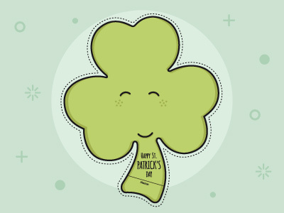 St Patricks Day Shamrock character clover green illustration irish lesson luck shamrock st. patrick student material teacher worksheet