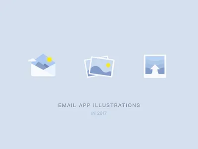 Email App Illustrations icon illustrations