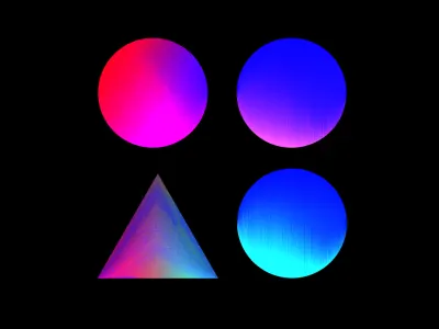 Logo 2017 - Ryan Bechtel circles design logo pixels ryan bechtel shapes texture