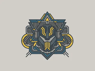 DAS Echo abstract dasrobot line vector
