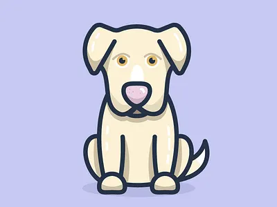 Pups character cute dog illustration pups