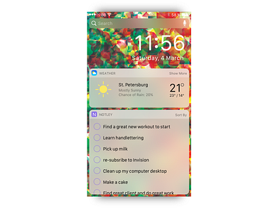 Daily UI 65 Note Widget