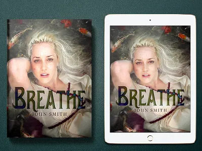 Breathe - premade cover book book coer design book cover cover cover design literature premade premade book cover