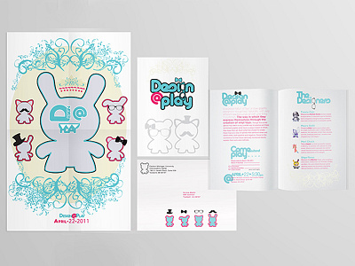 Design @ Play brochure event fiction flyer fun illustration indesign layout