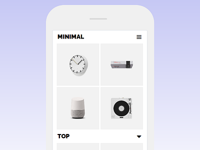 Minimal app css design flat html js minimal mobile ui uidesign ux website