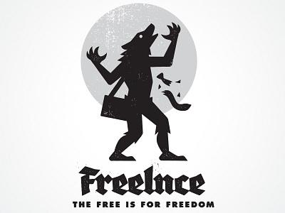 Freelnce Wrewlf creature howl icon monster sticker t shirt werewolf wolfman