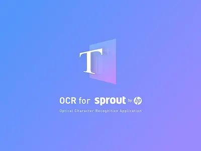 HP Sprout x OCR app icon icon ui