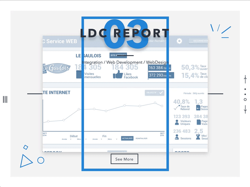 Portfolio WebDesign Transition animation portfolio webdesign