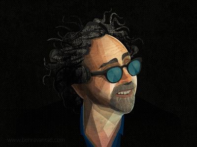 Tim Burton character design illustration tim burton