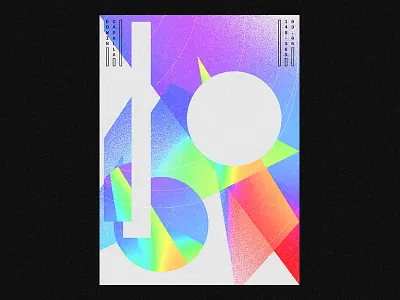 148 abstract art challenge design everyday geometric illustration poster