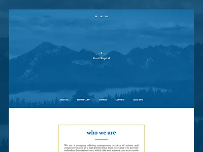 Landing Page - ZK landing page