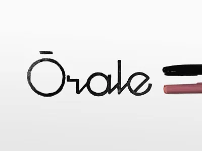 Orale lettering