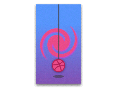 Hypnosis Dribbble! animation debut dribbble first shot hypnosis invitation thanks