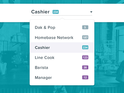 Dropdown app dropdown hiring options tool ui ux