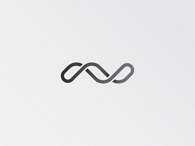 N design graphic idea letter lettering logo minimal n simple typography