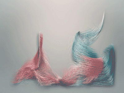 Liquid Hair 3d c4d cinema 4d hair liquid render x particles xp