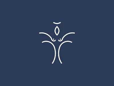 Artizsoul logo concept angel branding clean clean logo entertainment goddess icon line art lineart logo mark minimal minimalist modern modern logo naked nude statue stylized symbol