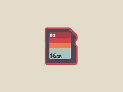 SD Card | Digital Data Storage Series data digital icon sd sd card secure digital storage