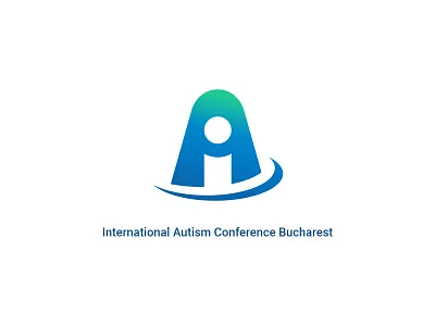 Logo International Autism Conference a blue conference dragos dragos alexandru dragos.spce green i logo