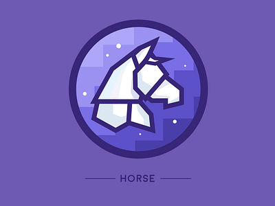 horse horse icon illustrator