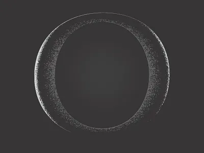 O - 36 days of type 36daysoftype moon o texture