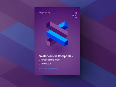 Series of Blog Illustrations article blog color design gradient illustration isometry poster type typography