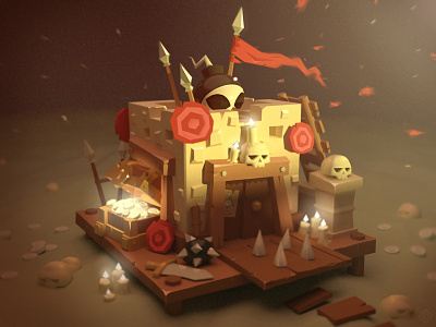 3d background! (castle) androidgame iosgame mobilegame