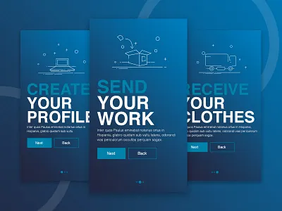 Art director book's aab android app card ecommerce mobile navigation responsive shop ui ux