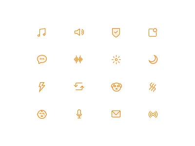 Simplicons custom icon linear simple stroke