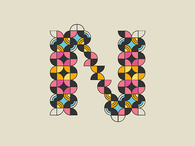 Letter_N 36daysoftype alphabets lettering lettern typography