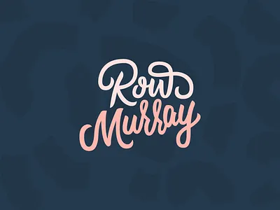 Playful script branding script