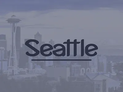 Seattle logotype pnw seattle washington