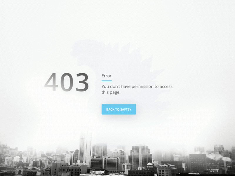 Godzilla 403 403 animation illustration interaction webdesign website