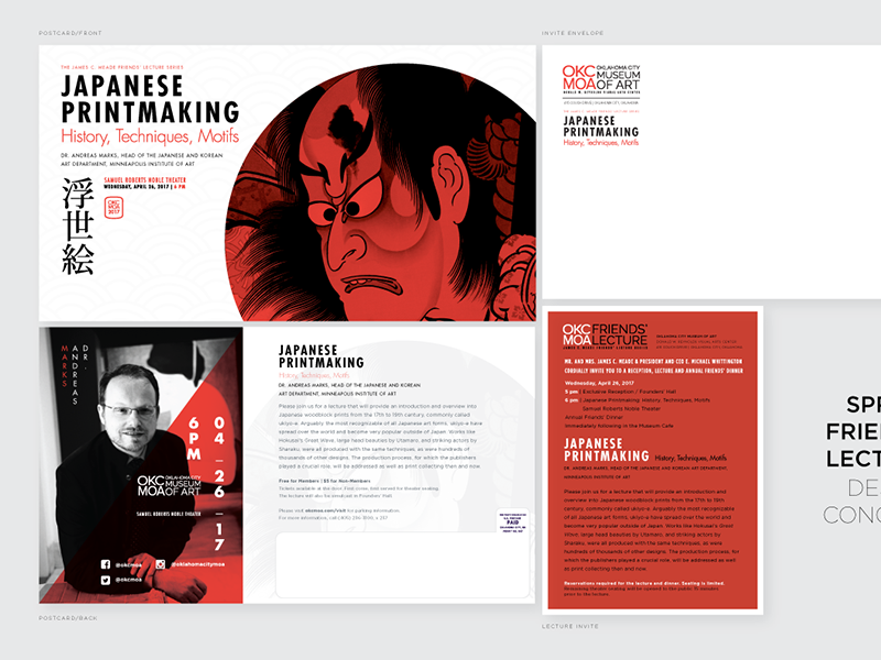 Example of Japanese Printmaking (Friends' Lecture Series Materials)