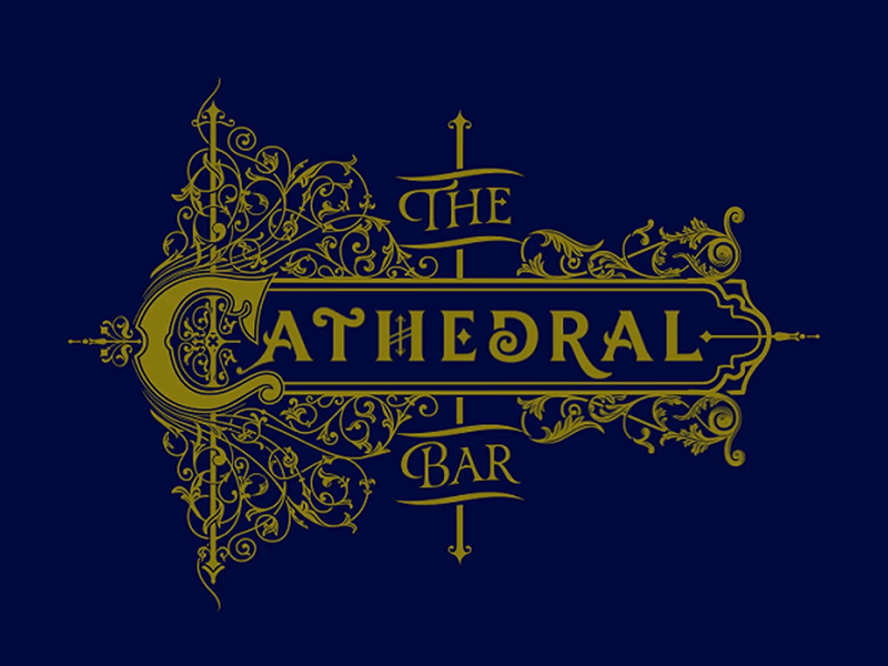 Cathedral Bar after effects logo animation