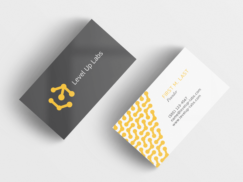 Level Up Labs - Branding branding business card logo logomark