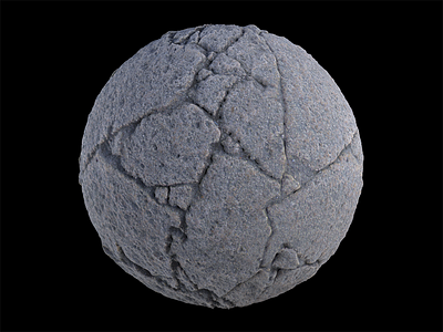 Texture Study - Cracked Pavement 3d asphalt b3d blender blender3d cement concrete cracked pavement texture