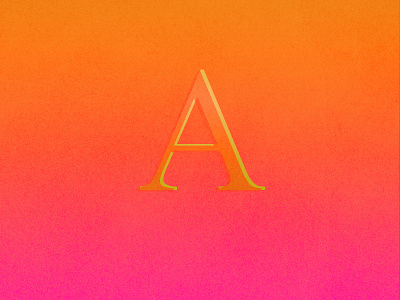 Letter A 36daysoftype a designer letterer typography ui ux web