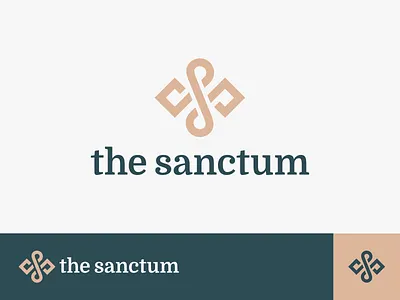 Final Colors for The Sanctum branding colors identity logo