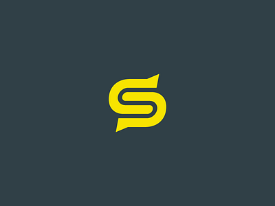P+S+Speech - Project Sponser coach conference flat grey logo negativespace p s traning yellow