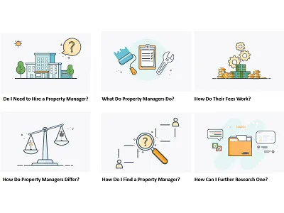 Icons browse browser flat folder icon info infographic interface lines search tick web