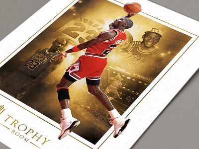 Trophy Room Signage jordan mj nike poster sign trophy room