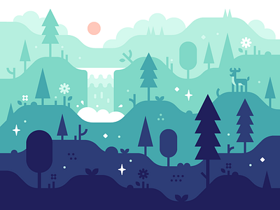 Magic Forest illustration