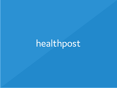 healthpost Logo branding consumer consumer app consumer health health healthcare healthpost logo wip