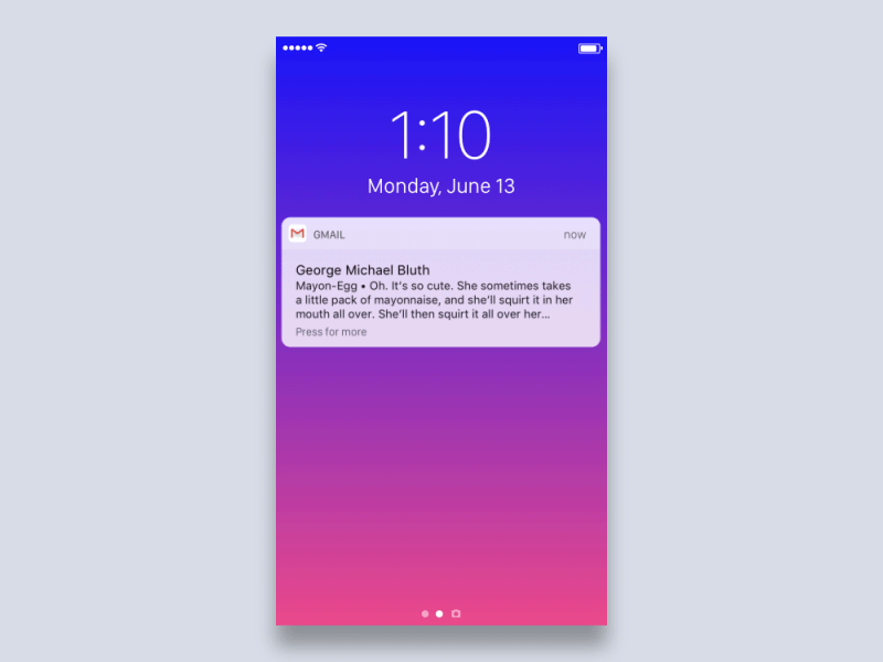 Improvements 0.1 app gmail google ios ios 10 ux