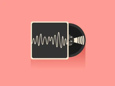 Arctic Monkeys am arctic monkeys icon minimal vinyl