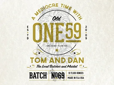 BBQ Sauce Label bbq design food illustration label packaging sticker typography