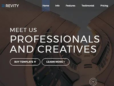 Revity - One & Single Page WordPress Theme agency bootstrap html5 minimal modern one page parallax personal portfolio responsive visual composer wordpress